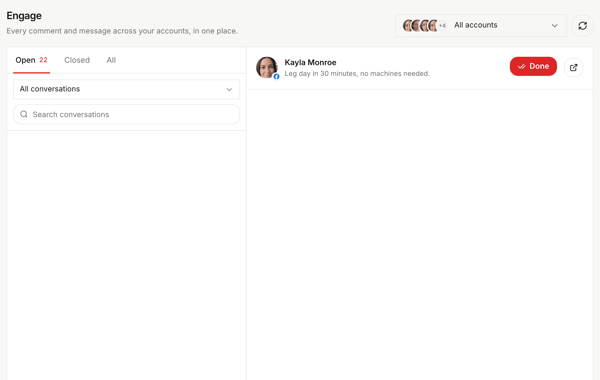 Engage · Social Magnum product screenshot